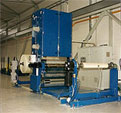 Flexographic printing line